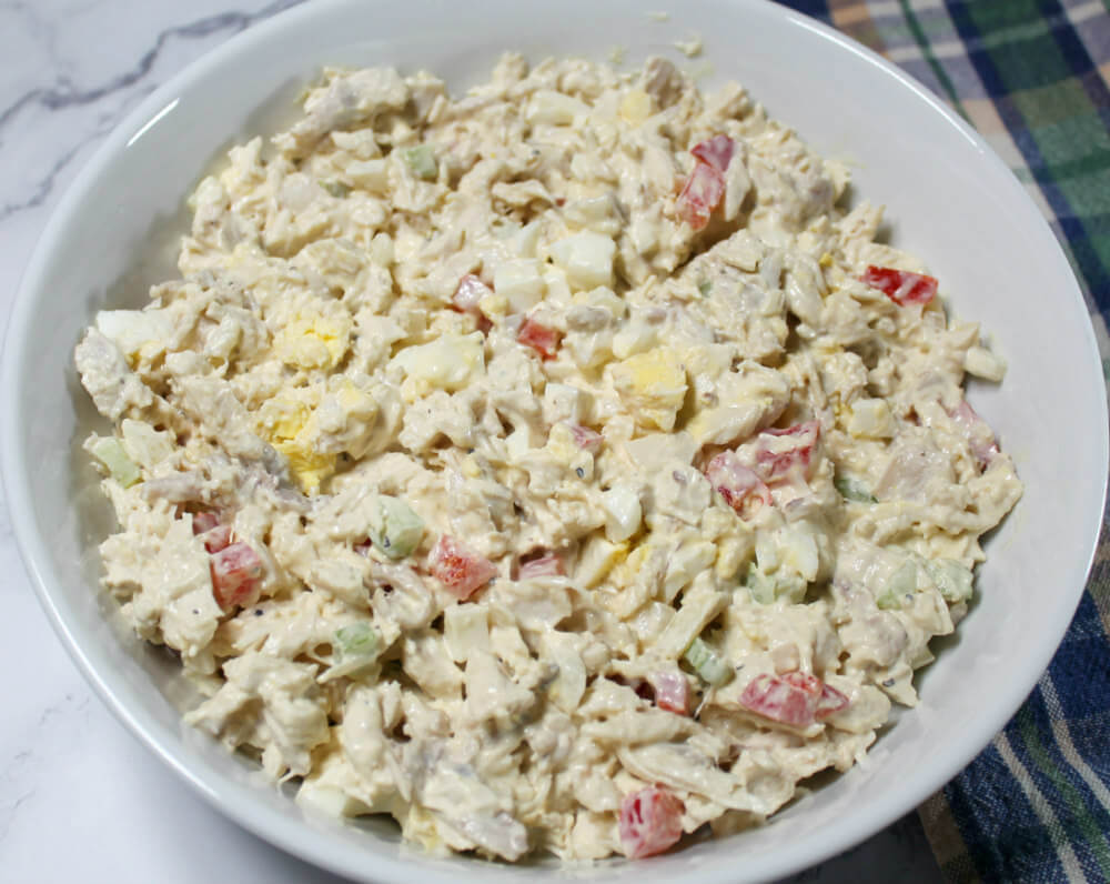 Deviled Keto Chicken Salad7