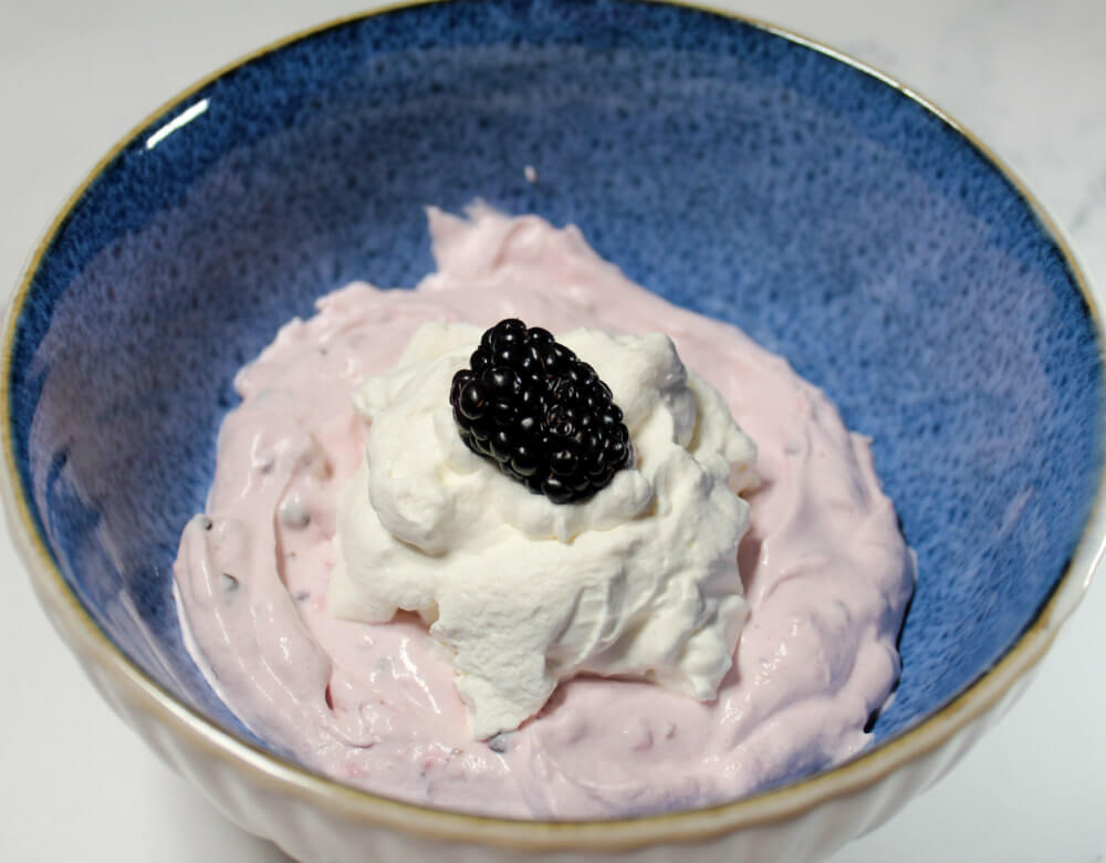 Strawberry Blackberry Keto Mousse6