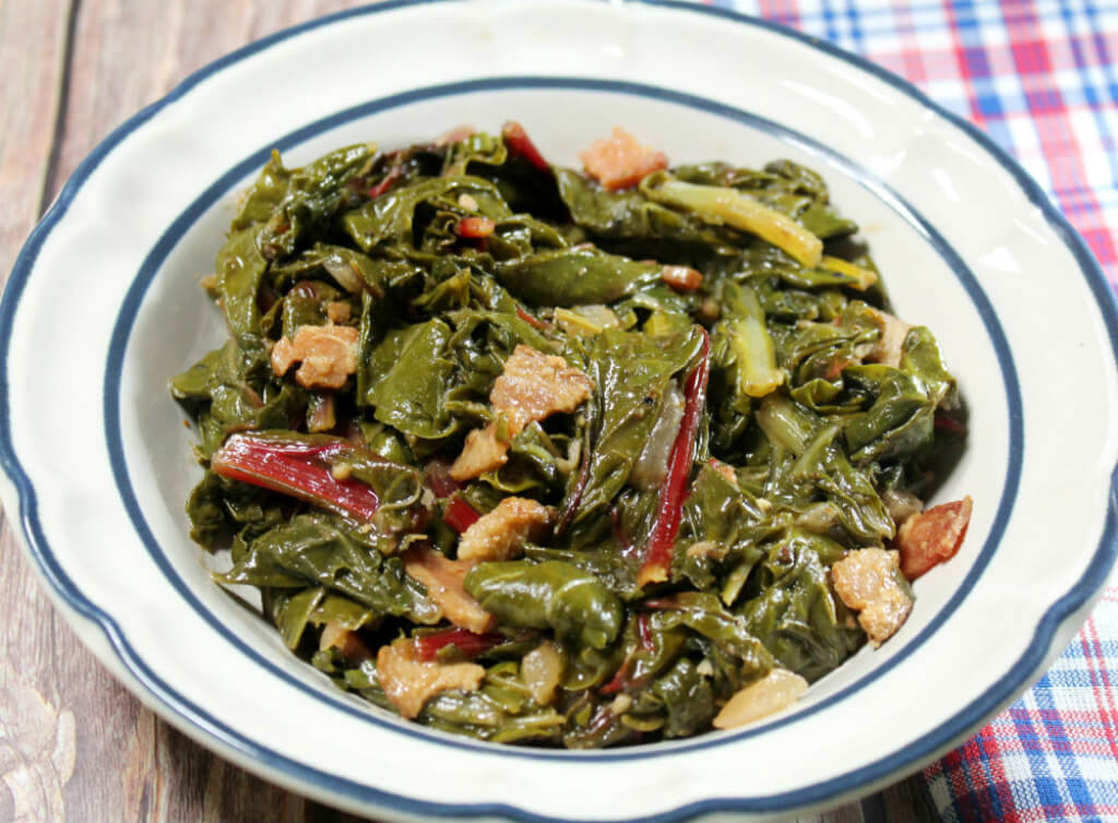 Low-Carb Chard with Bacon1