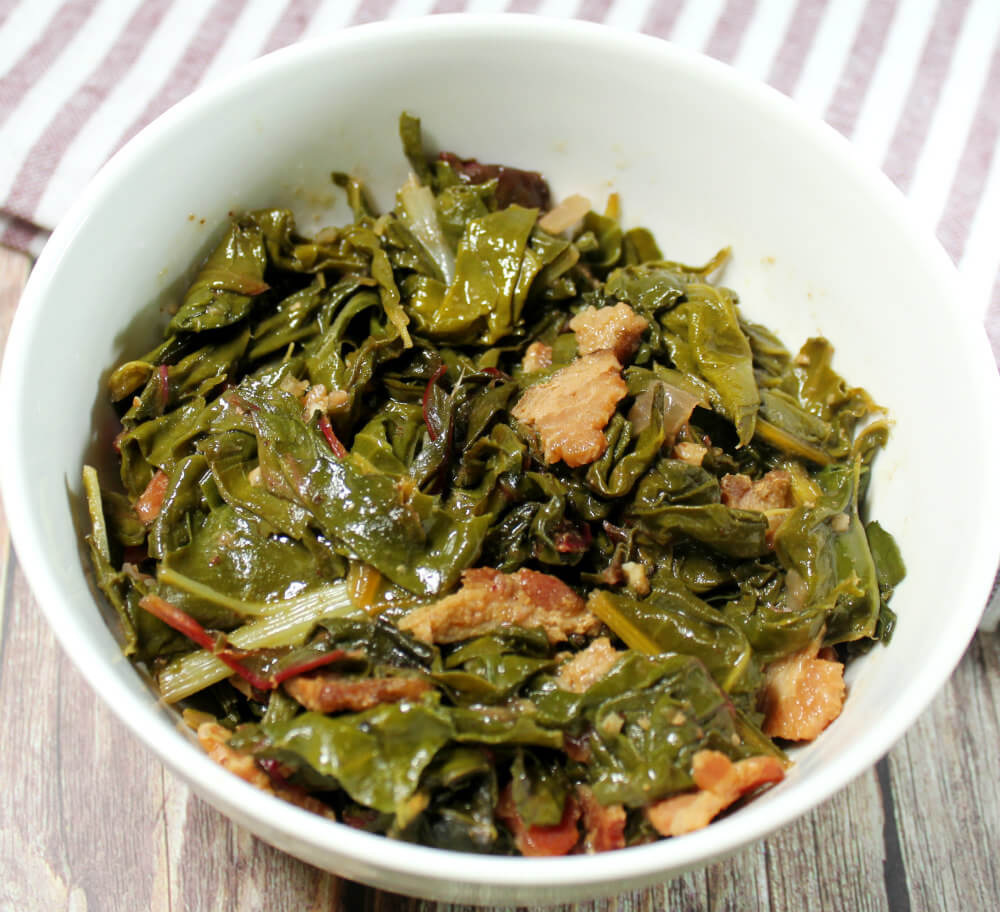 Low-Carb Chard with Bacon5