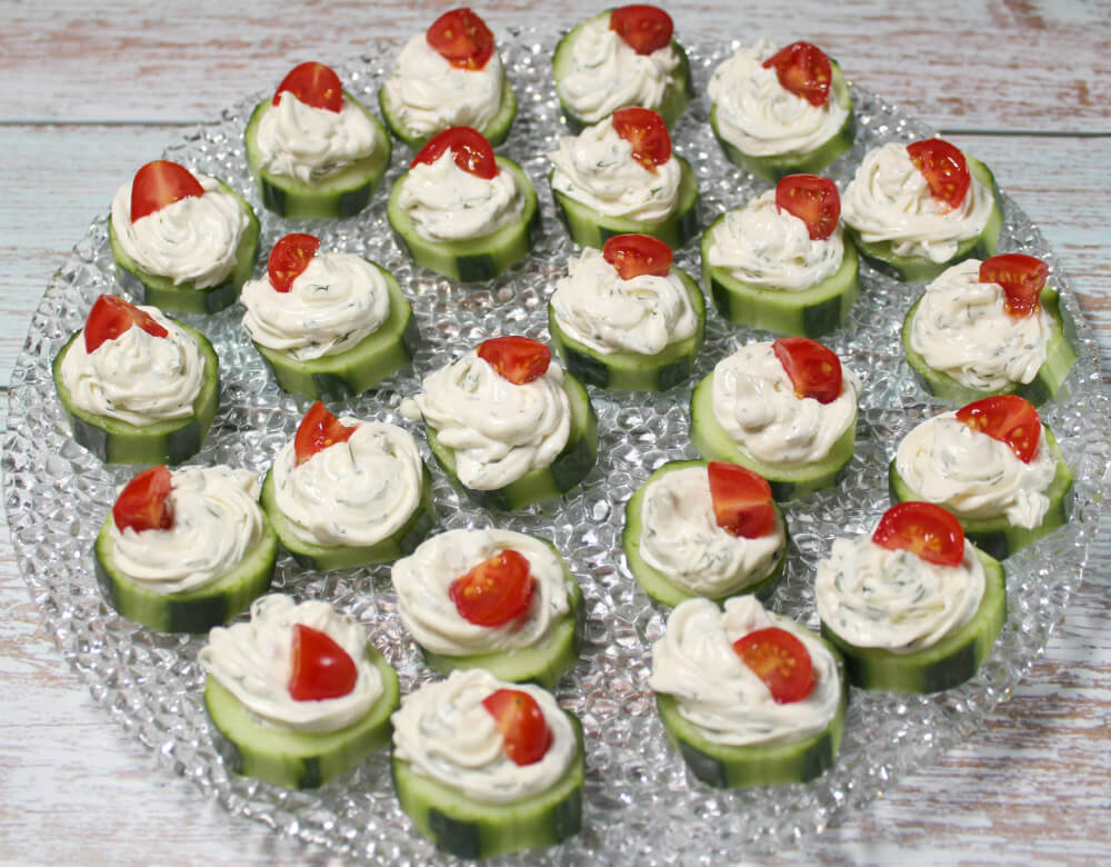Low-Carb Dilly Cucumber Rounds6