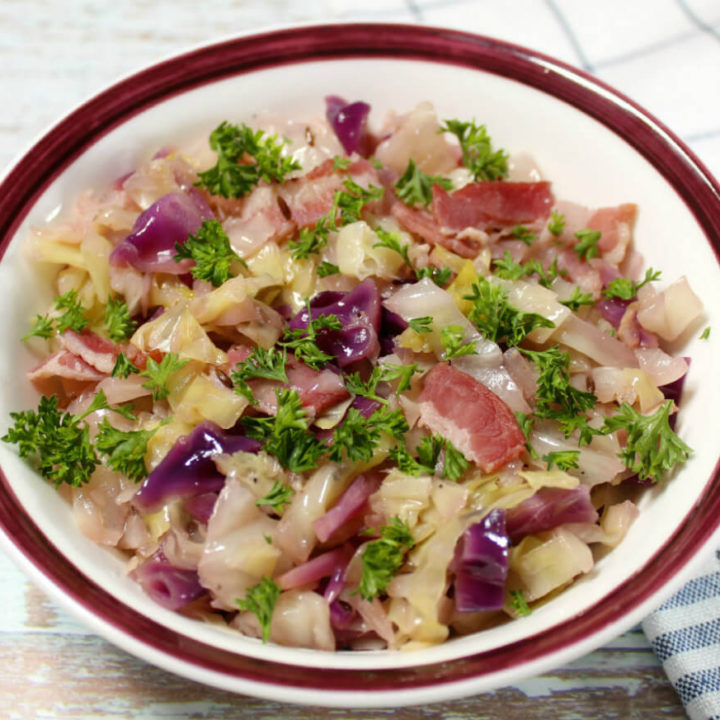 Braised Keto Cabbage with Bacon1
