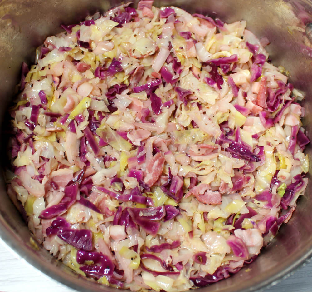 Braised Keto Cabbage with Bacon4