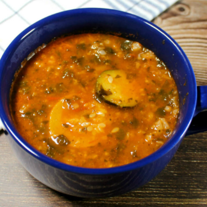 Roasted Tomato Vegetable Keto Soup1
