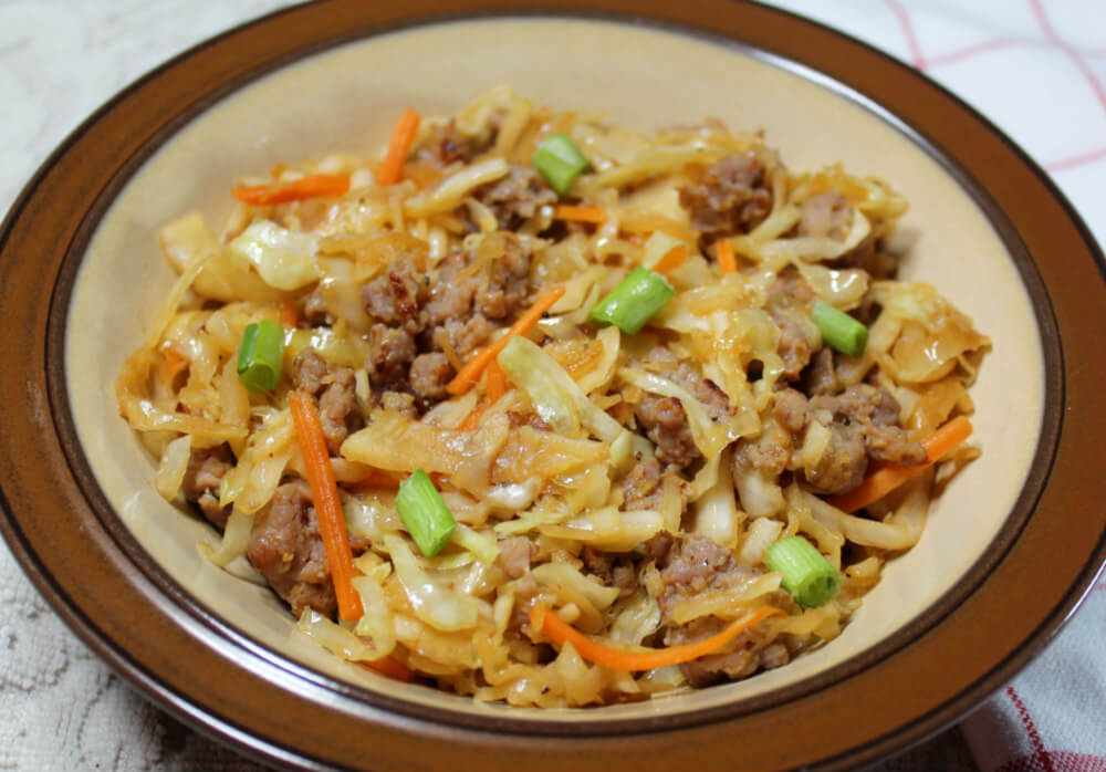 Egg Roll in a Bowl- Sausage6