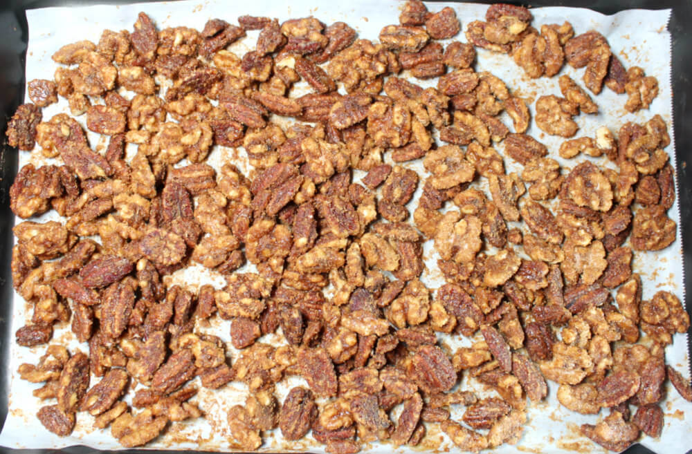 Cinnamon Maple Candied Keto Nuts6