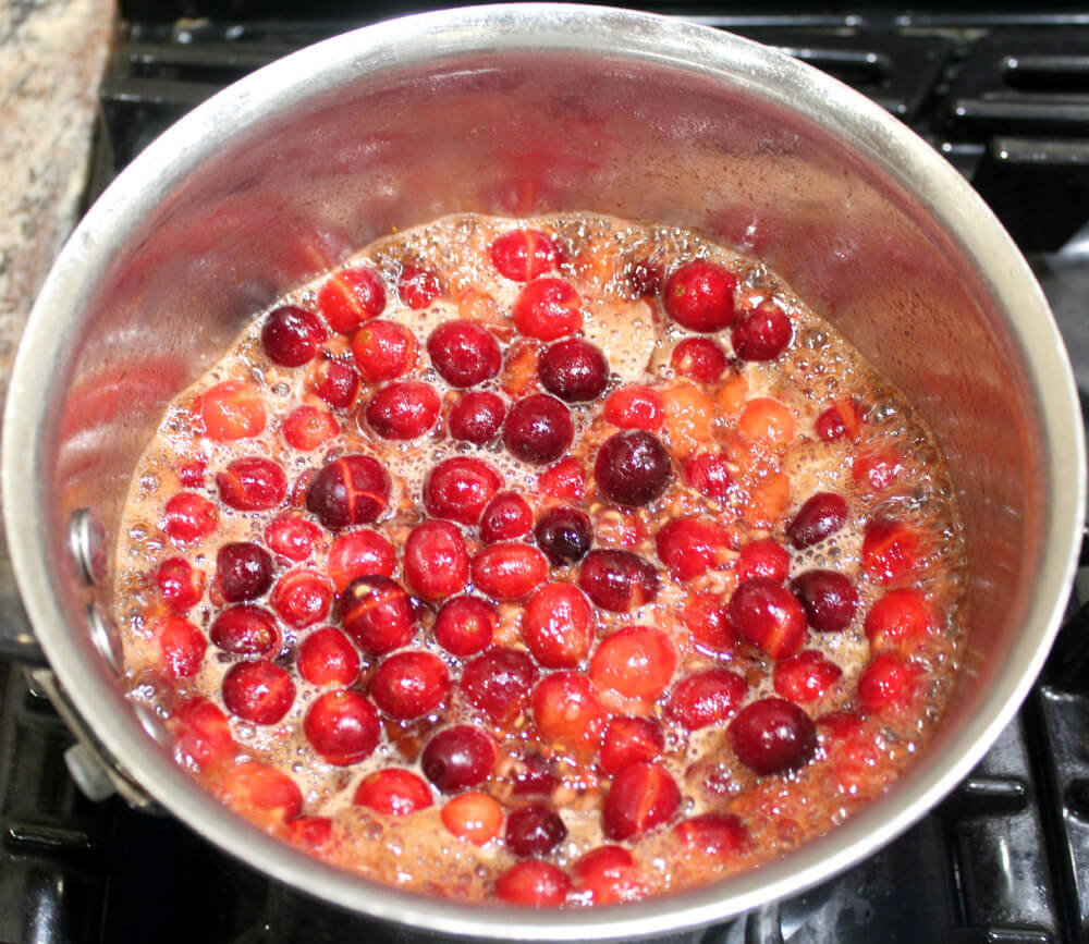 Keto Raspberry Cranberry Sauce4