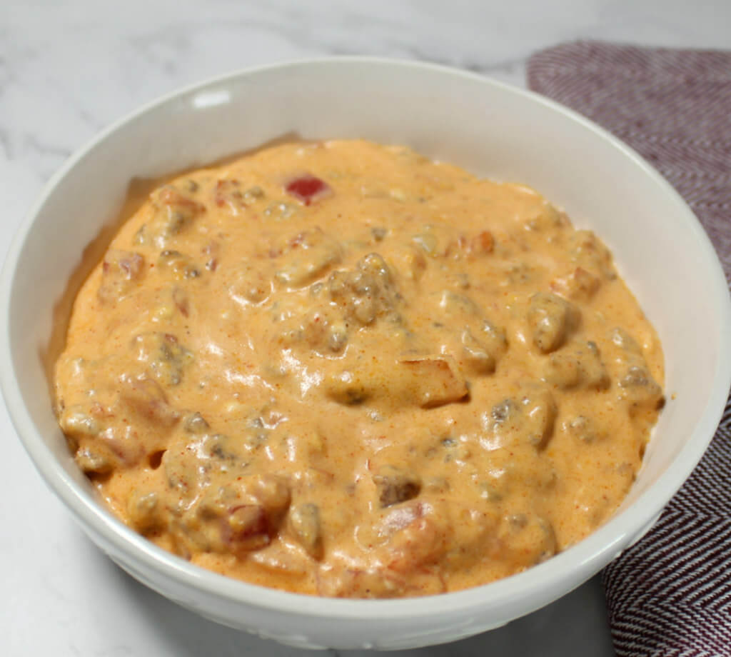 Low-Carb Crockpot Cheesy Sausage Dip1