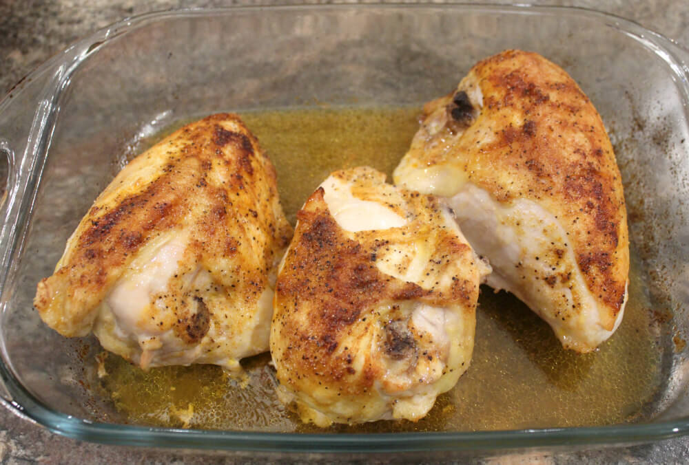 Oven-Baked Split Chicken Breasts3