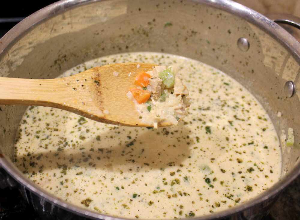 Leftover Turkey Creamy Soup5