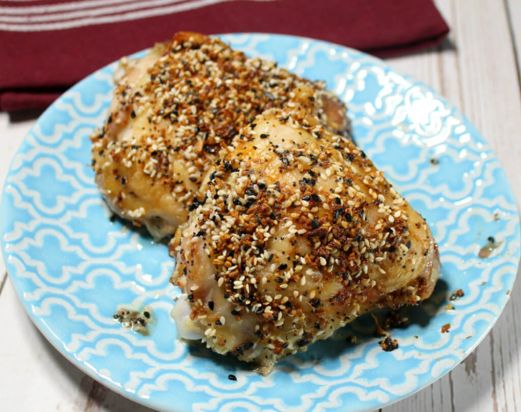 Baked Everything Bagel Chicken1
