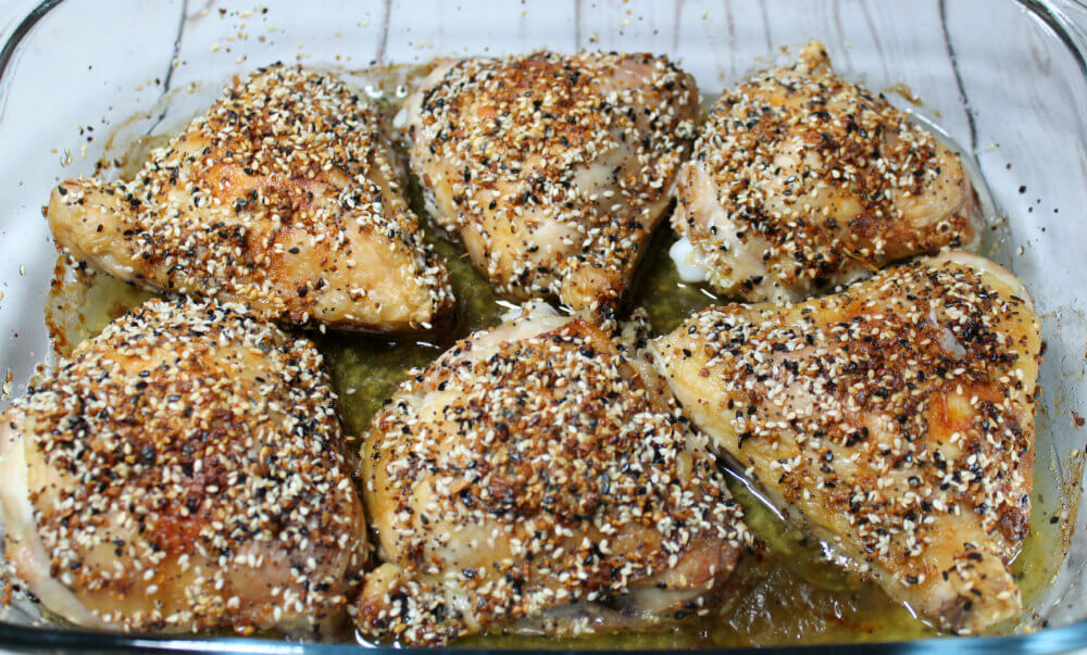 Baked Everything Bagel Chicken5