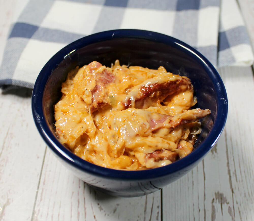 Keto Extra Cheesy Reuben Skillet7