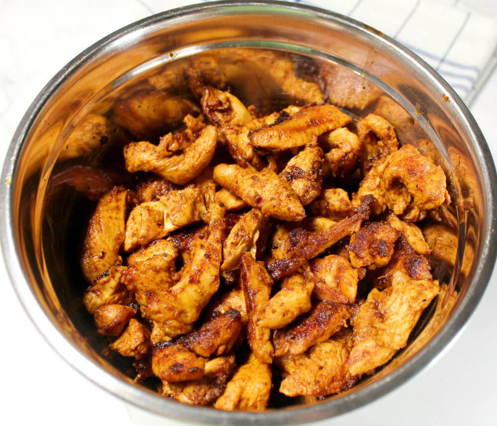 Low-Carb Chicken Bacon Fajitas4