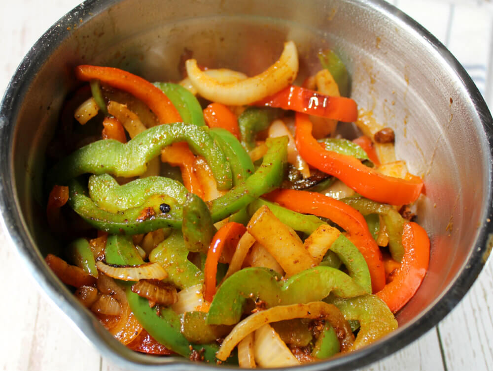 Low-Carb Chicken Bacon Fajitas5