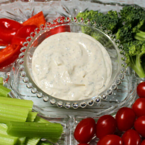 Easy Keto Vegetable Dip1