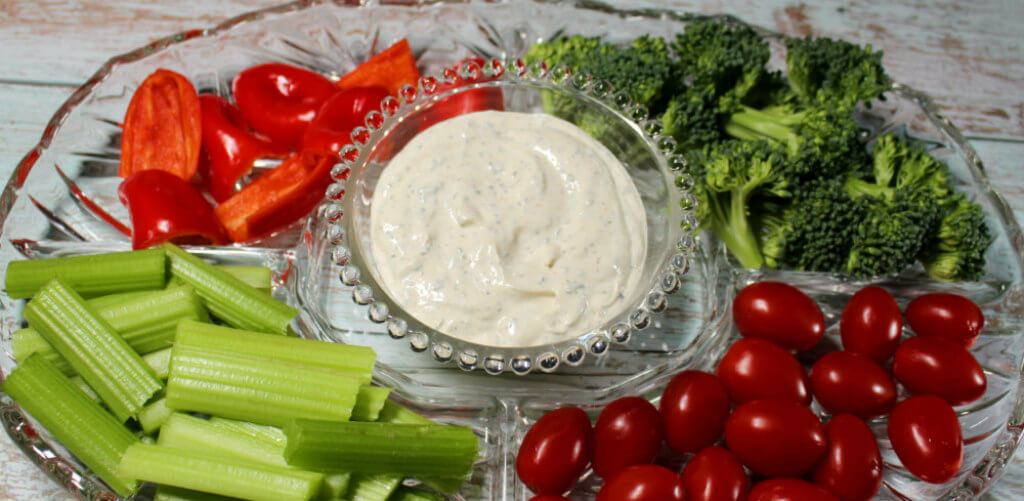 Easy Keto Vegetable Dip1