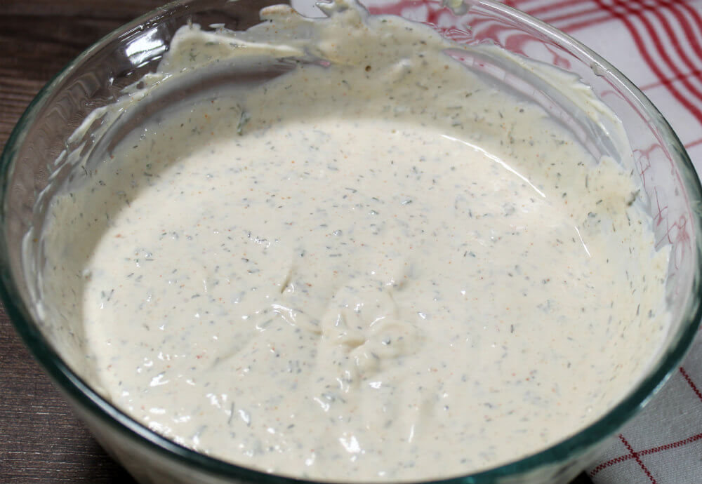 Easy Keto Vegetable Dip6