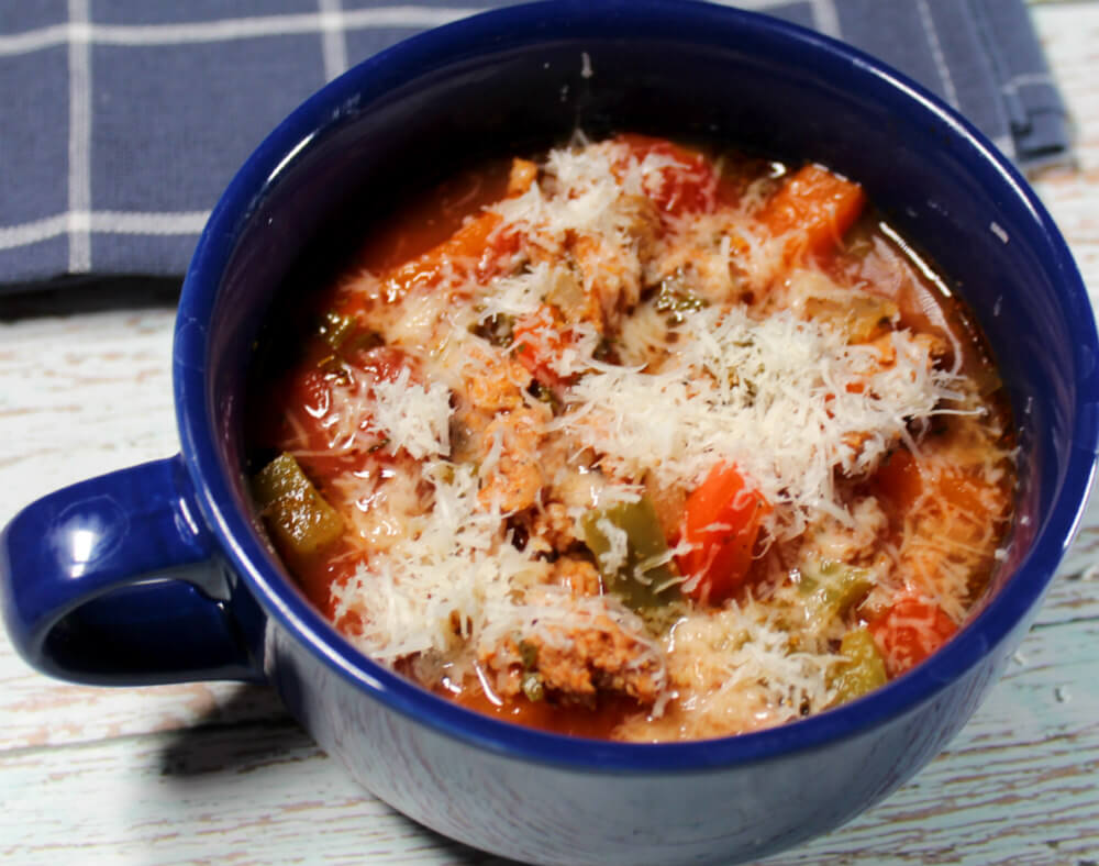 Keto Italian Sausage & Pepper Soup6