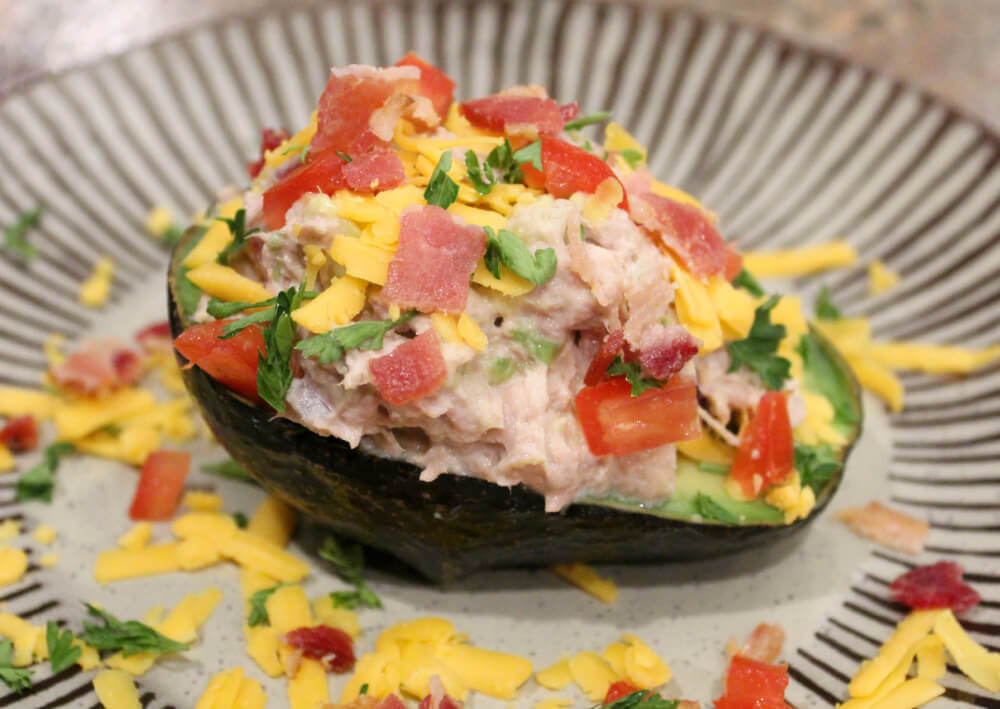 Keto Tuna-Stuffed Avocado6