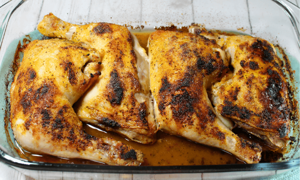 Lemon Pepper Baked Chicken Leg Quarters4