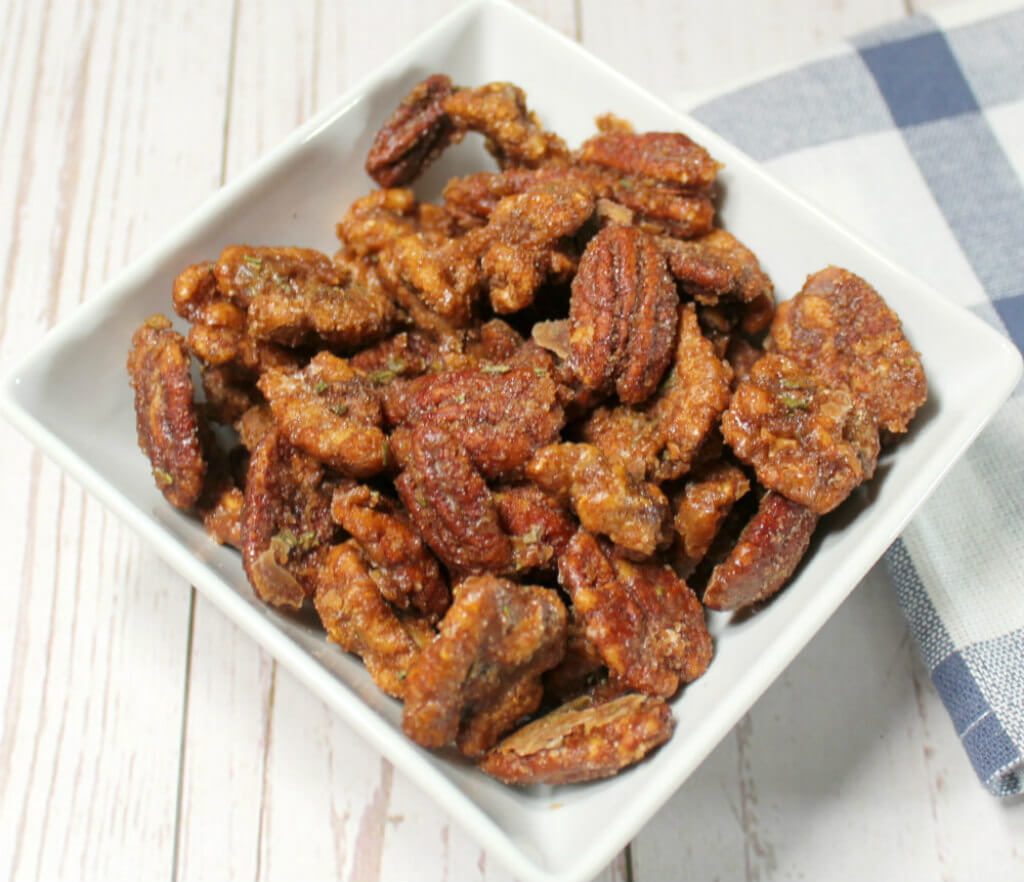 Keto Cinnamon Rosemary Candied Nuts1