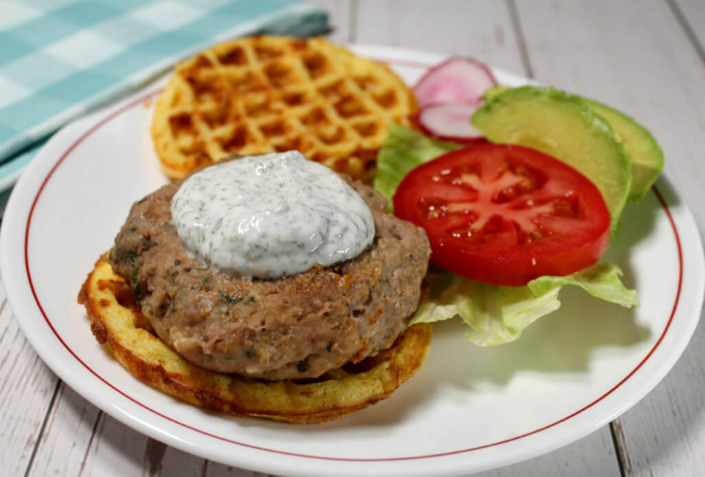 Greek Turkey Burgers and Keto Yogurt Dill Sauce1