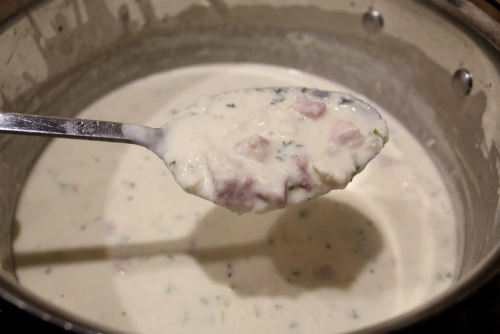 Chicken Cordon Bleu Keto Soup1