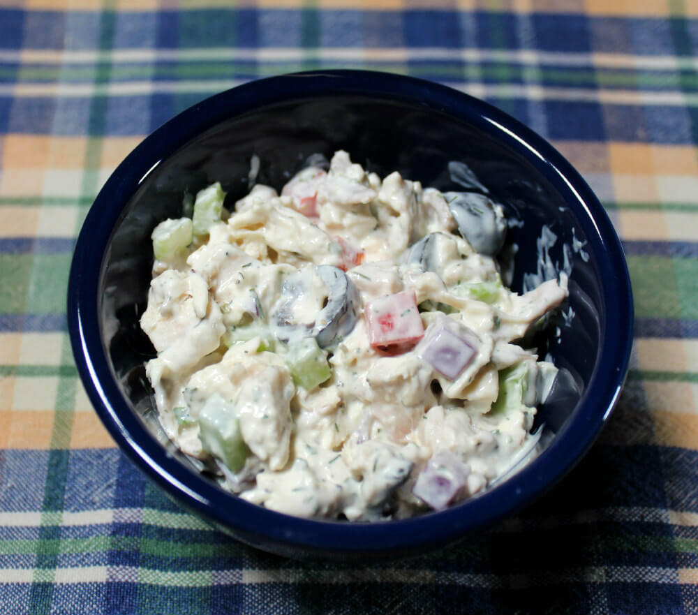 Mediterranean Keto Chicken Salad4