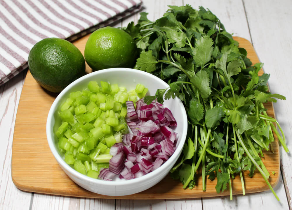 Keto Creamy Cilantro Lime Shrimp Salad3
