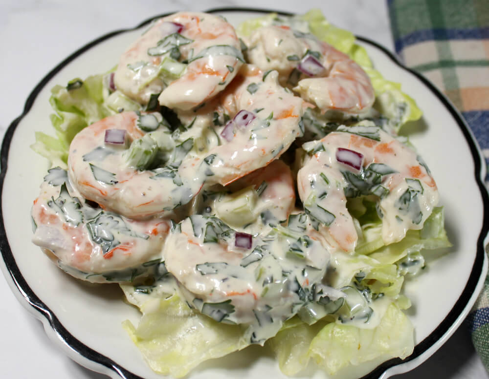 Keto Creamy Cilantro Lime Shrimp Salad6