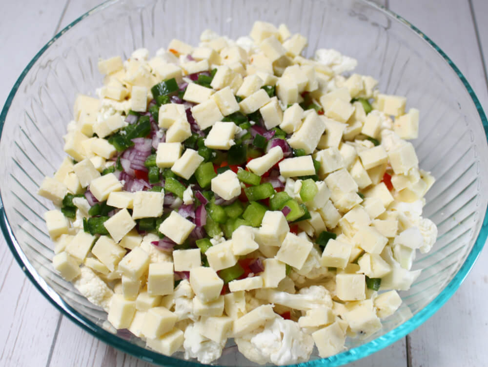 Mexican Keto Cauliflower Salad3