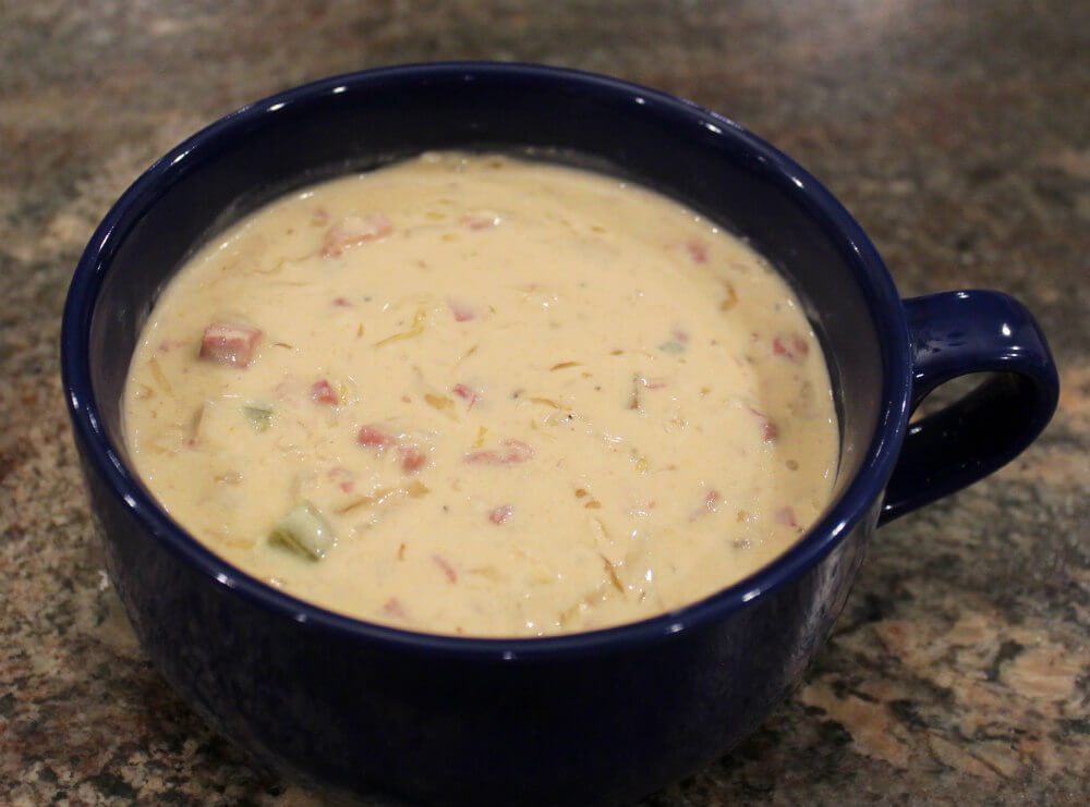 Reuben Soup with Homemade Keto Croutons6