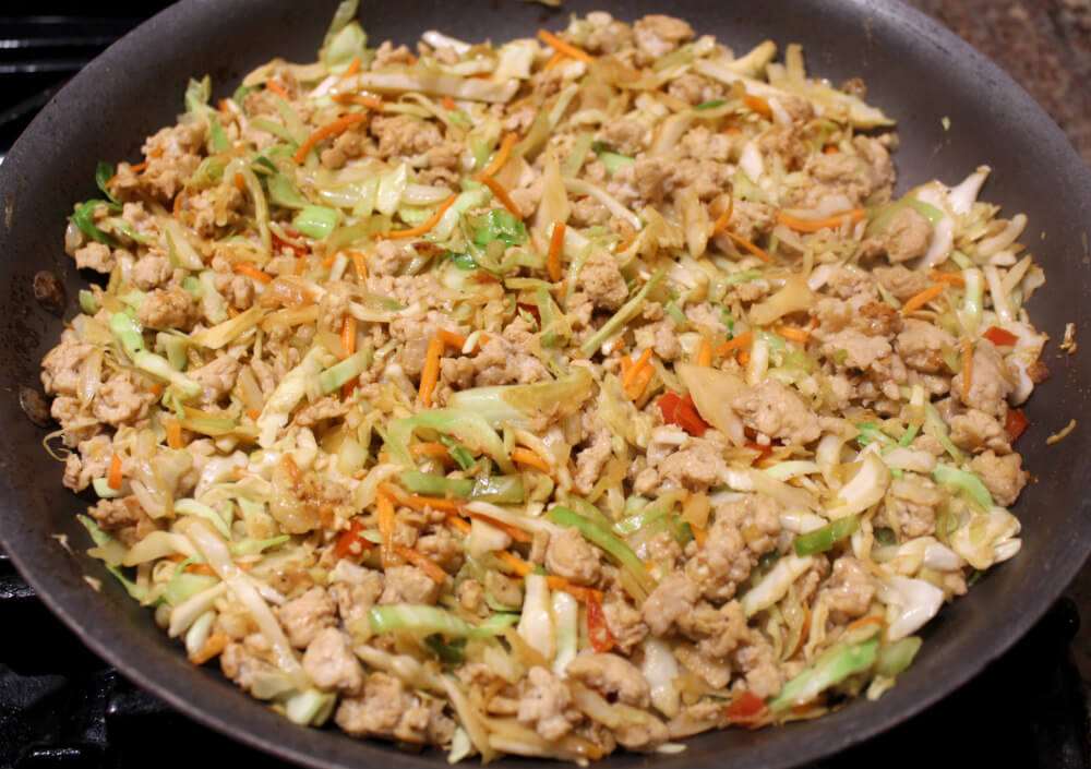 Thai Keto Chicken Cabbage Skillet5