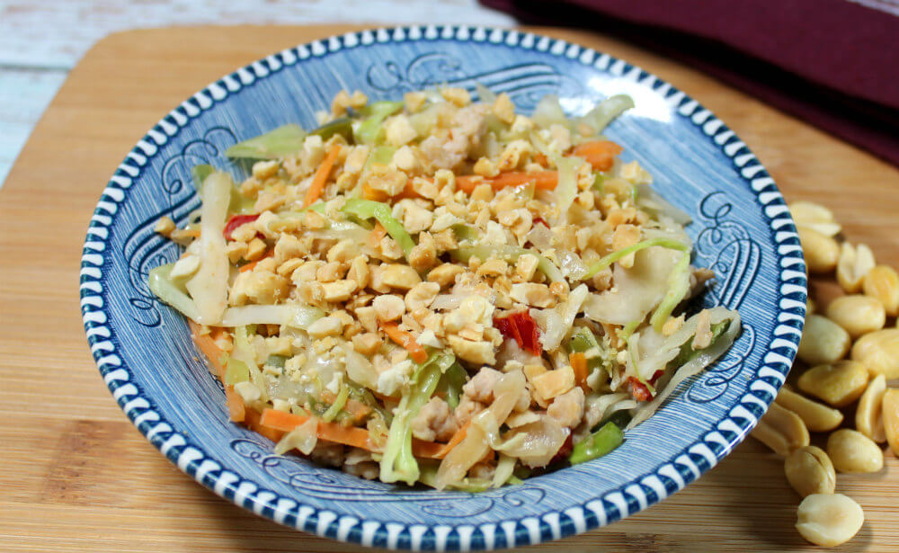 Thai Keto Chicken Cabbage Skillet7