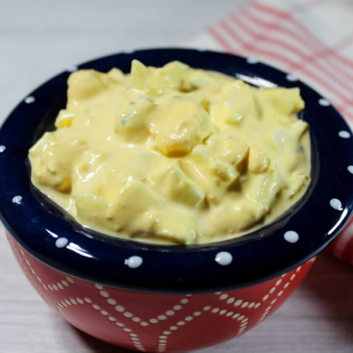 Sour Cream & Chive Keto Egg Salad1