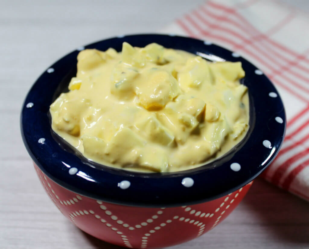 Sour Cream & Chive Keto Egg Salad1
