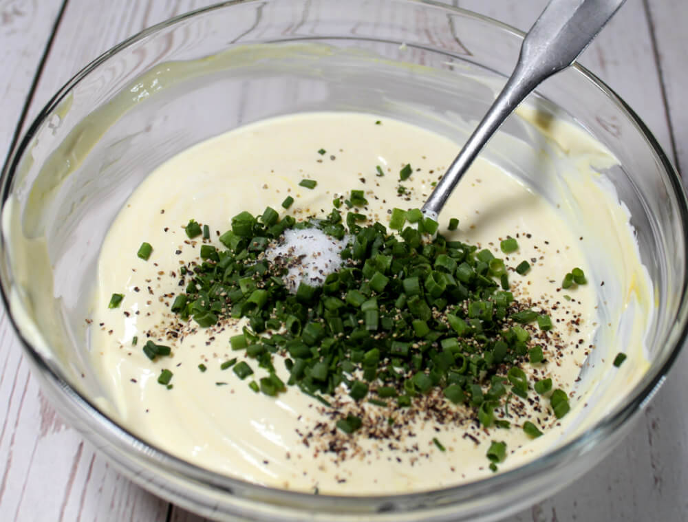 Sour Cream & Chive Keto Egg Salad4