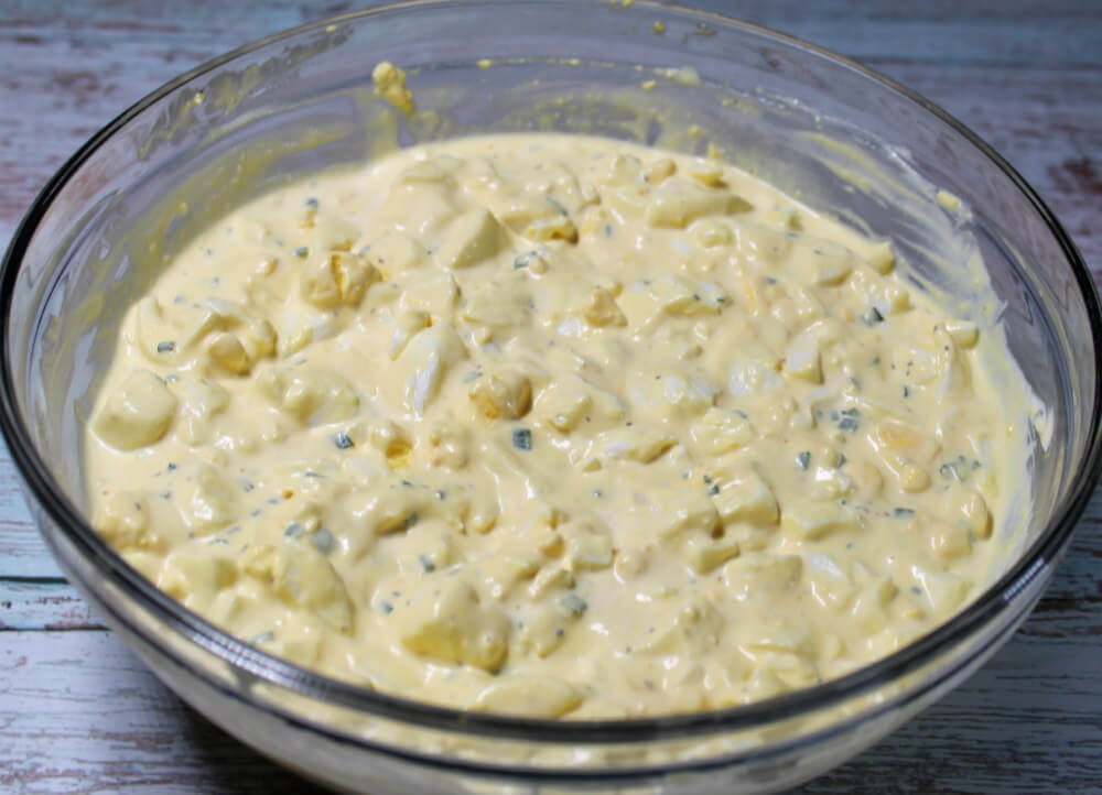 Sour Cream & Chive Keto Egg Salad6