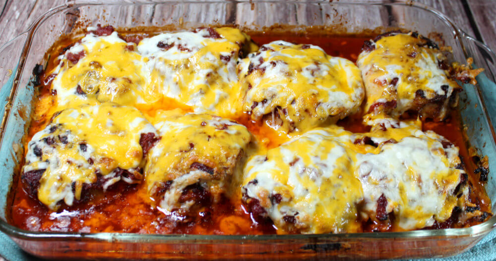 Baked Salsa Cheesy Chicken4