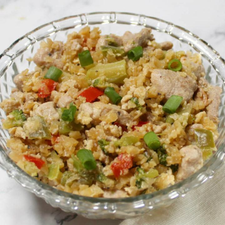 Pork Fried Cauliflower Rice (Keto)1