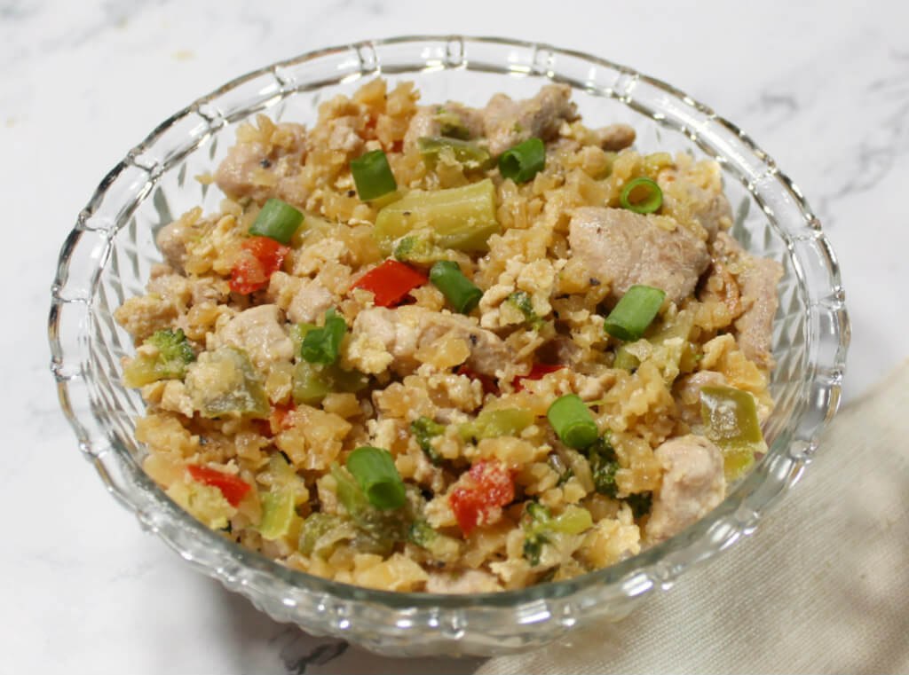 Pork Fried Cauliflower Rice (Keto)1
