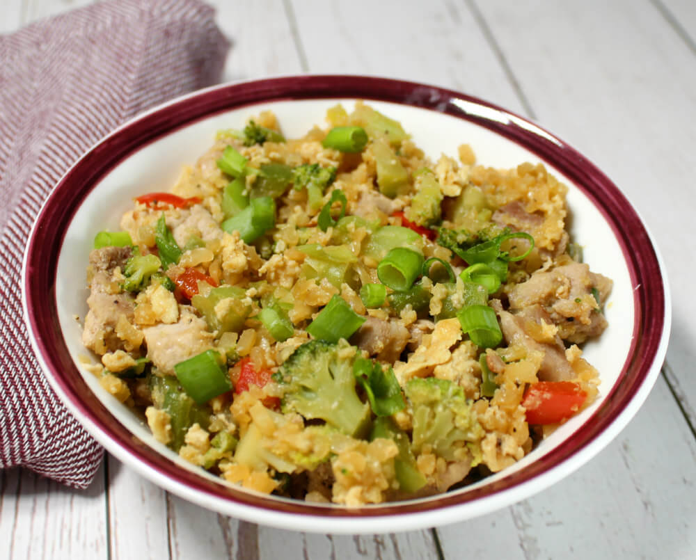 Pork Fried Cauliflower Rice (Keto)7