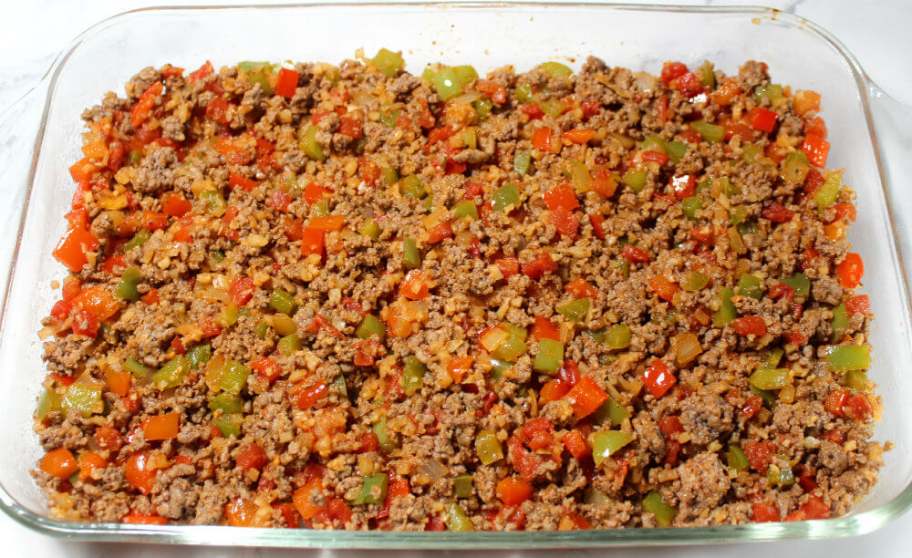 Stuffed Pepper Keto Casserole4