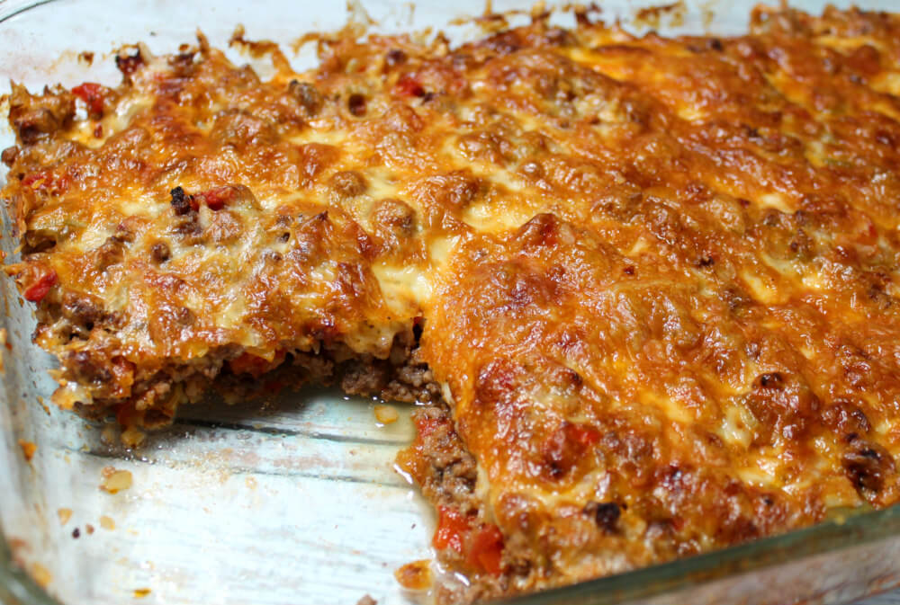 Stuffed Pepper Keto Casserole6