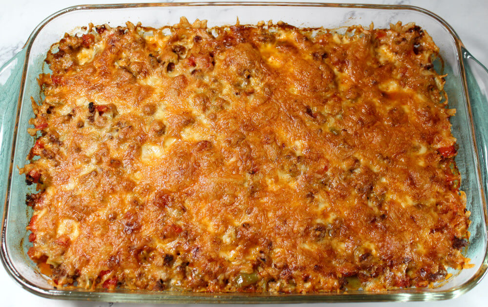 Stuffed Pepper Keto Casserole7