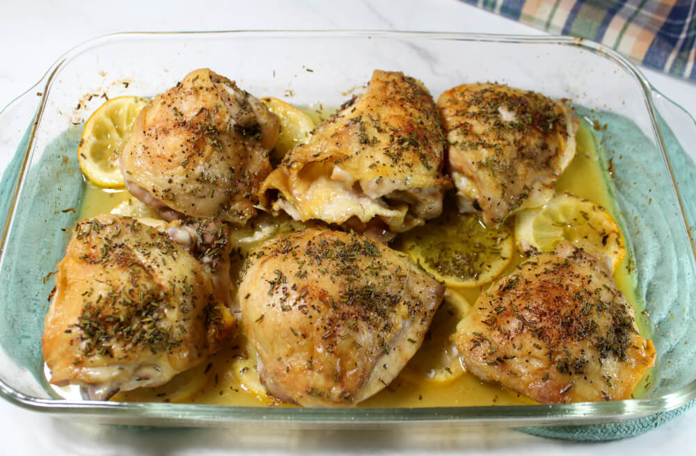 Rosemary Lemon Chicken Thighs4