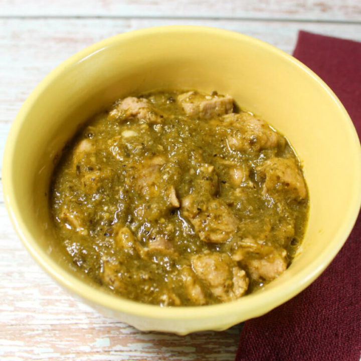 Low-Carb Pork Chili Verde1
