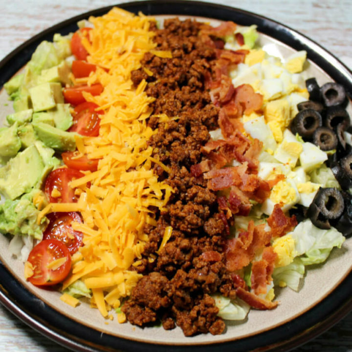 Low-Carb Taco Cobb Salad1