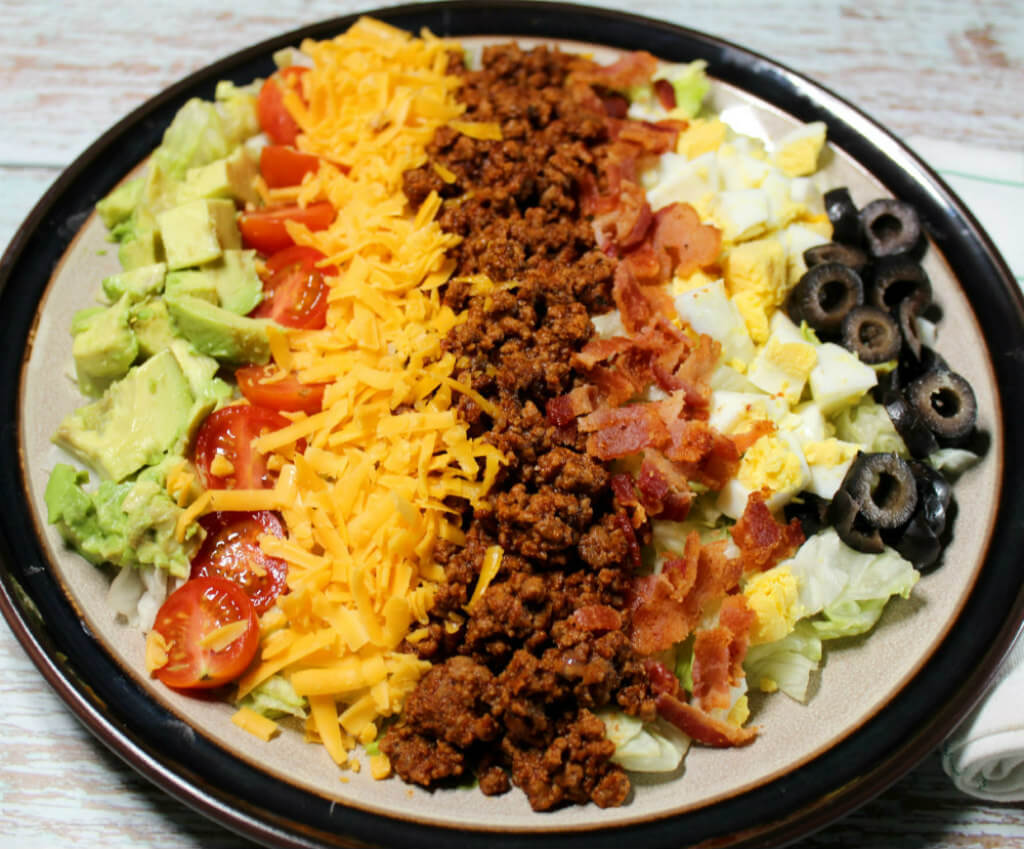 Low-Carb Taco Cobb Salad1
